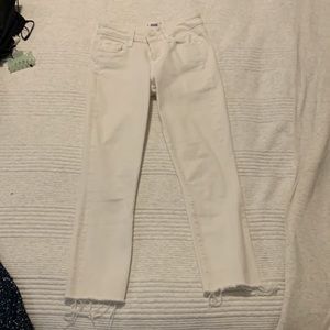 Paige White Jeans Skyline Skinny crop 25
